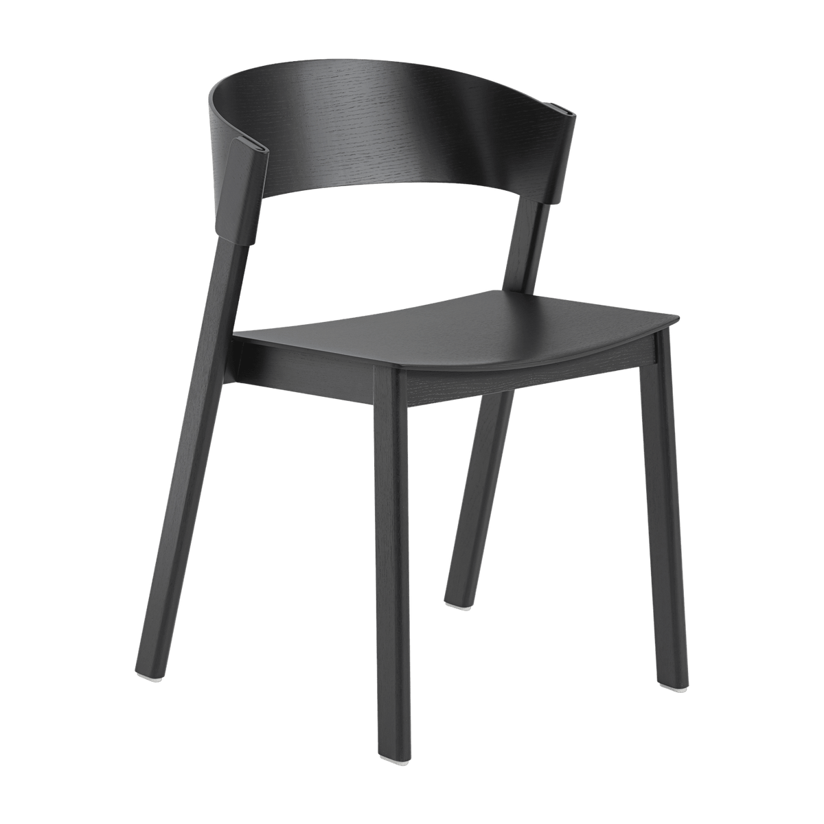 Chaise en chêne noire Cover - Muuto - The Cool Republic