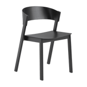Chaise en chêne noire Cover - Muuto - The Cool Republic