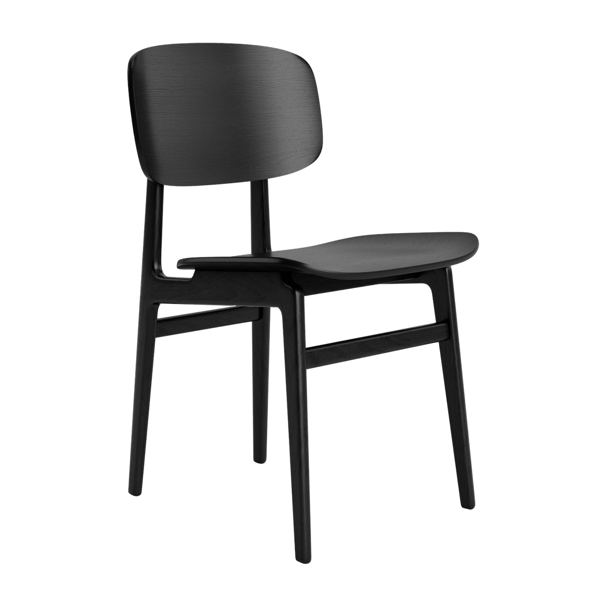 Chaise en chêne noire NY11 - NORR11 - The Cool Republic