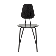 Chaise en chêne plaqué noir Hoya - Emko - The Cool Republic