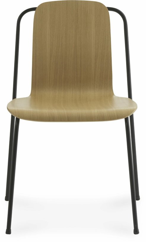 Chaise en chêne structure noire Studio Oak - Normann Copenhagen - The Cool Republic