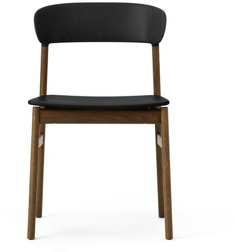 Chaise en chêne teinté et polypropylène noir Herit noir - Normann Copenhagen - The Cool Republic