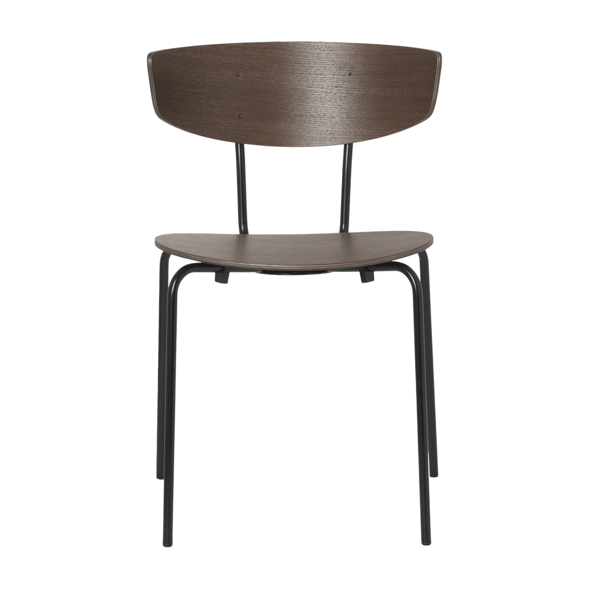 Chaise en chêne teinté foncé 50 x 75,5 x 47 cm Herman - Ferm Living - The Cool Republic