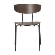 Chaise en chêne teinté foncé 50 x 75,5 x 47 cm Herman - Ferm Living - The Cool Republic