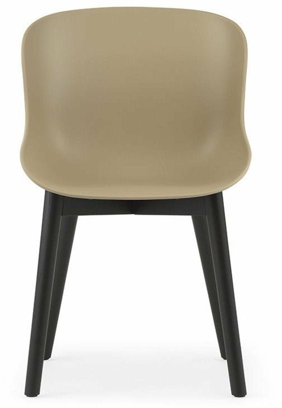 Chaise en chêne vernis noir et pp sable Hyg - Normann Copenhagen - The Cool Republic