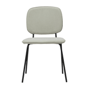Chaise en coton gris clair Sable - House Doctor - The Cool Republic