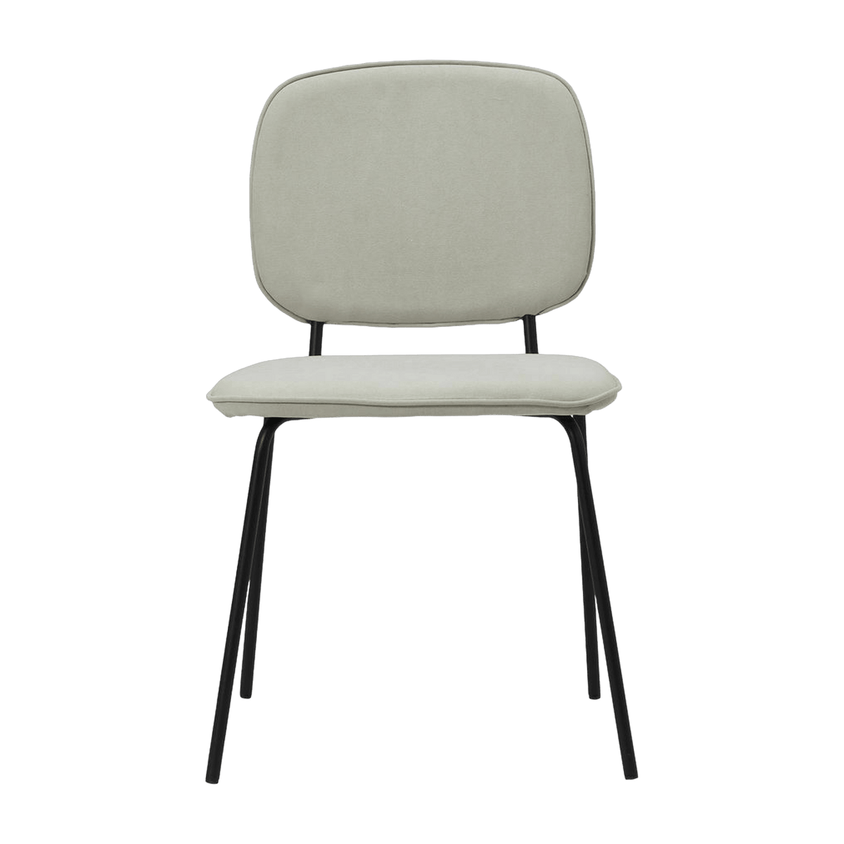 Chaise en coton gris clair Sable - House Doctor - The Cool Republic