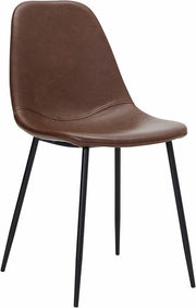 Chaise en cuir marron Found - House Doctor - The Cool Republic