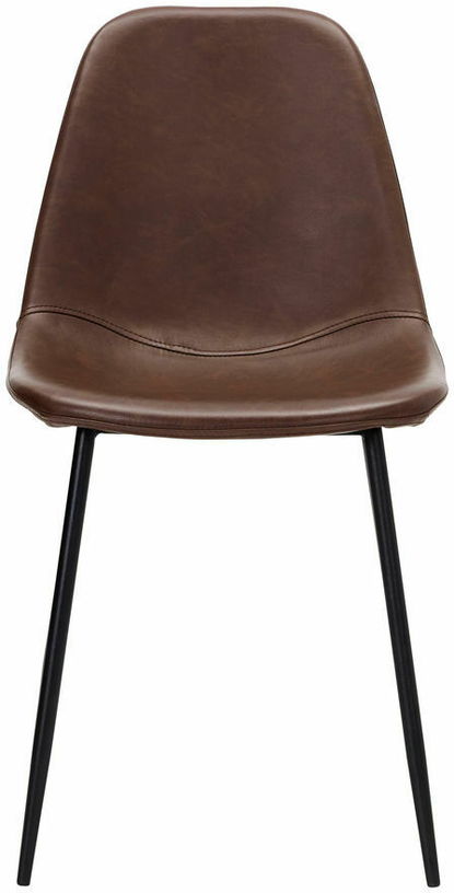 Chaise en cuir marron Found - House Doctor - The Cool Republic