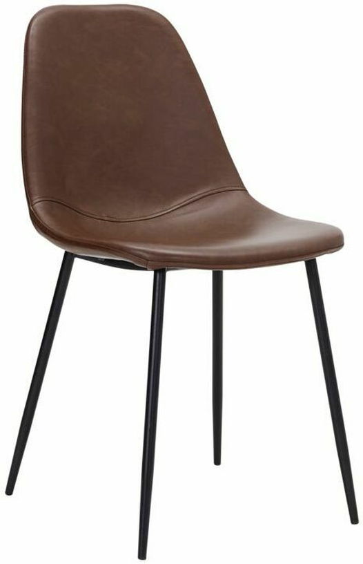 Chaise en cuir marron Found - House Doctor - The Cool Republic
