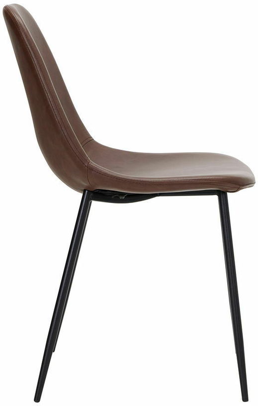 Chaise en cuir marron Found - House Doctor - The Cool Republic