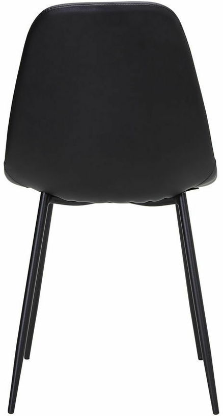 Chaise en cuir noir Found - House Doctor - The Cool Republic