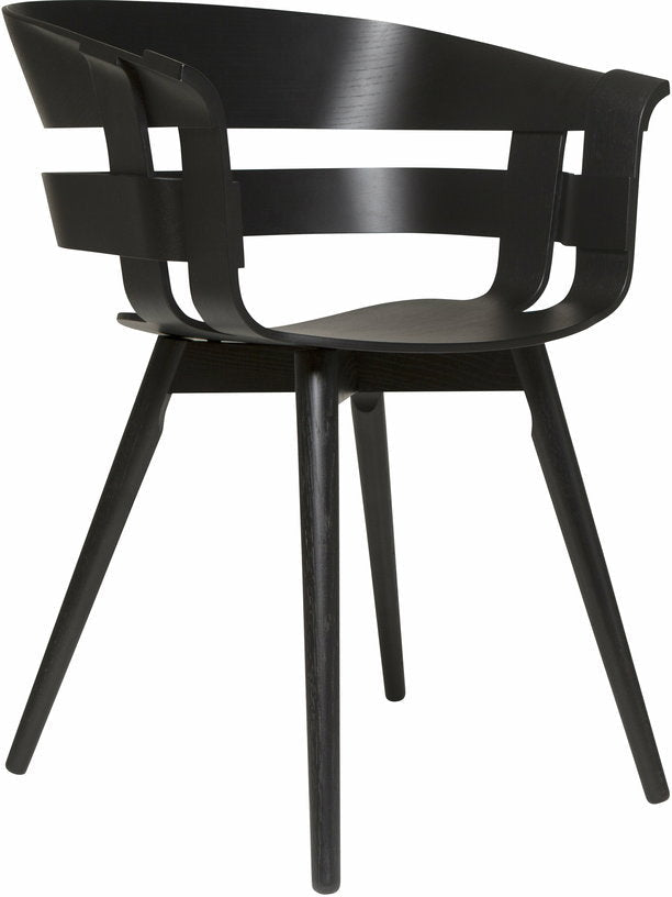 Chaise en frêne noir Wick - Design House Stockholm - The Cool Republic