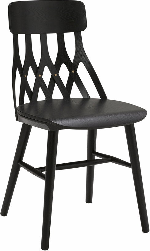 Chaise en frêne noir Y5 - Hans K - The Cool Republic