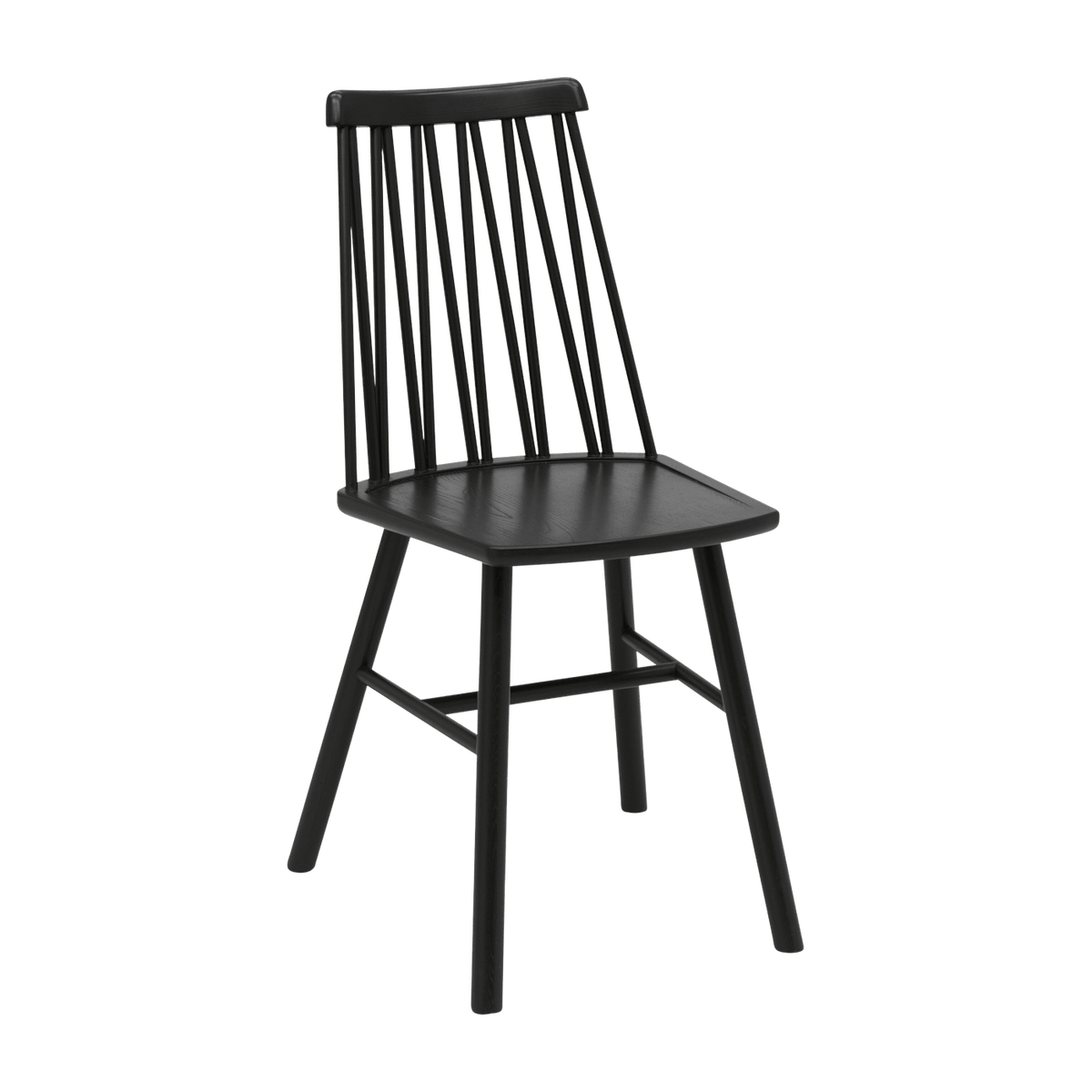 Chaise en frêne noir ZigZag - Hans K - The Cool Republic