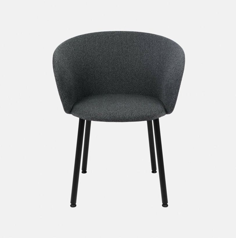 Chaise en laine Graphite Kendo - Hem - The Cool Republic
