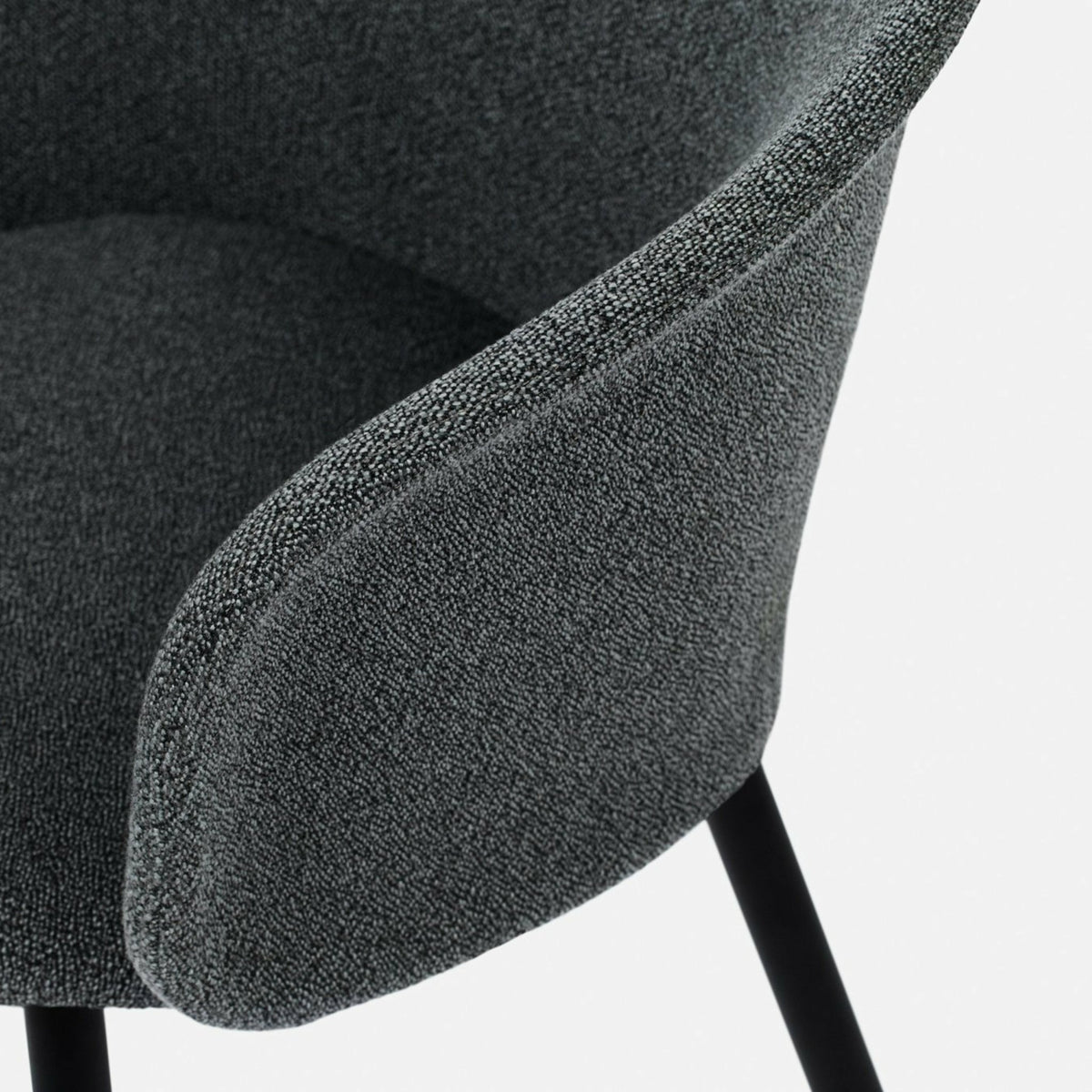 Chaise en laine Graphite Kendo - Hem - The Cool Republic