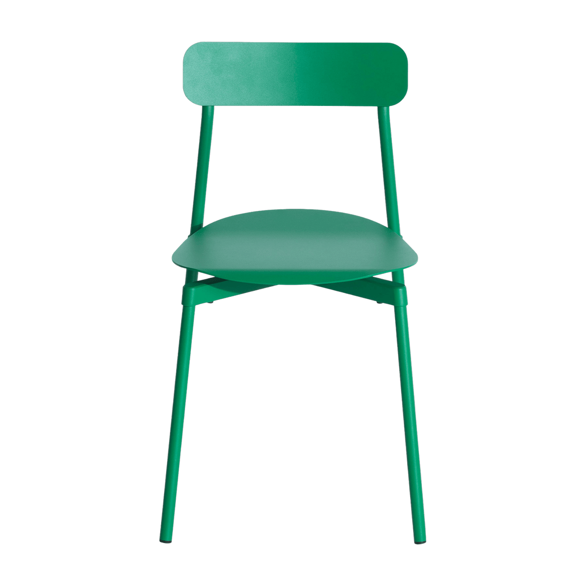 Chaise en métal vert menthe Fromme - Petite Friture - The Cool Republic