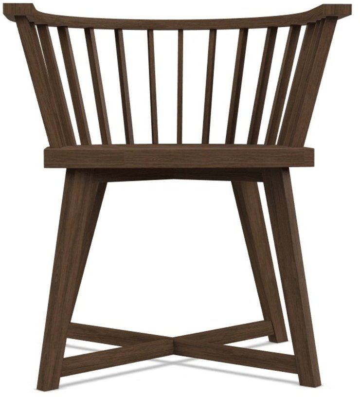 Chaise en noyer Gray 24 - Gervasoni - The Cool Republic