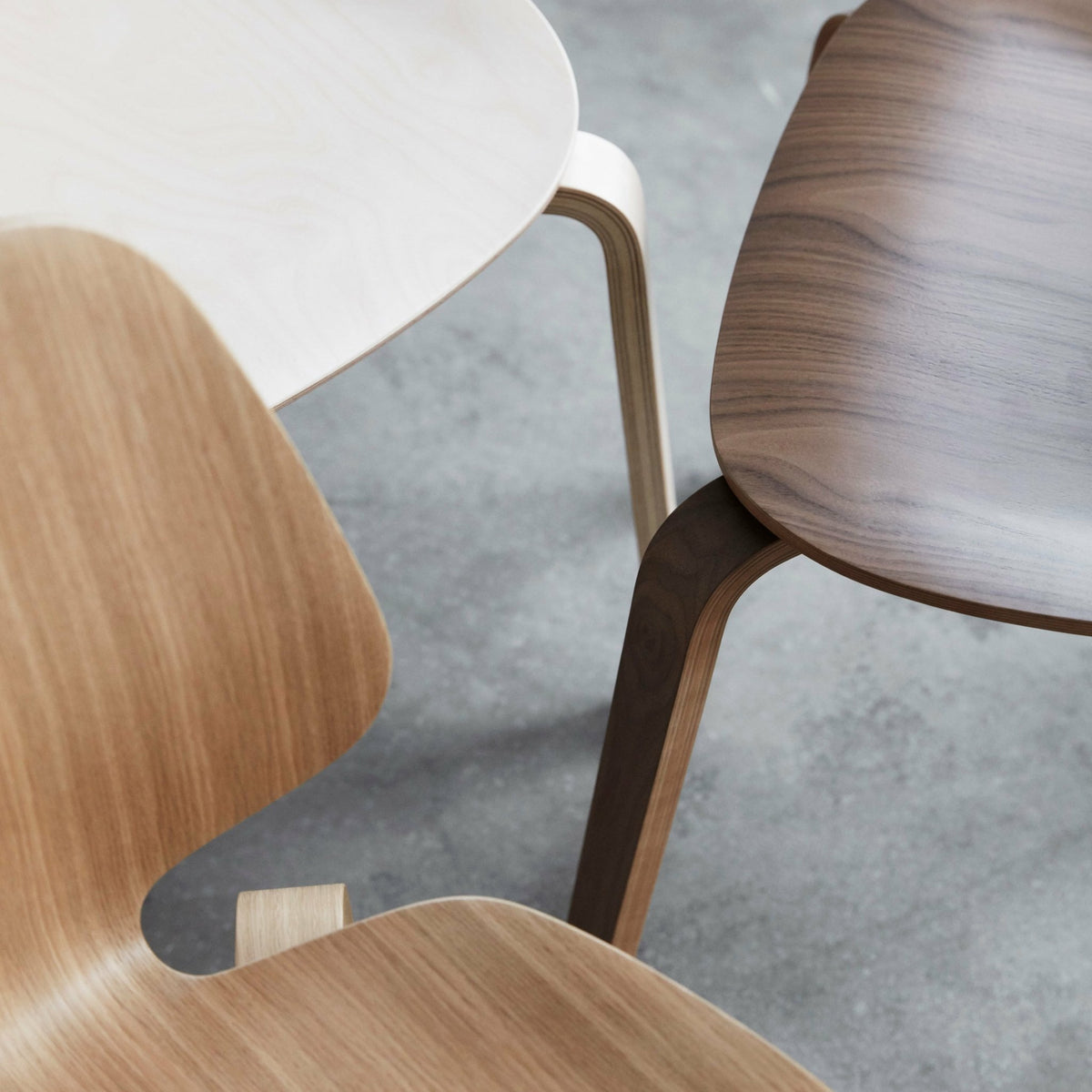 Chaise en noyer My Chair Walnut - Normann Copenhagen - The Cool Republic