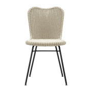 Chaise en osier crème 50 x 83 cm Lena - Vincent Sheppard - The Cool Republic