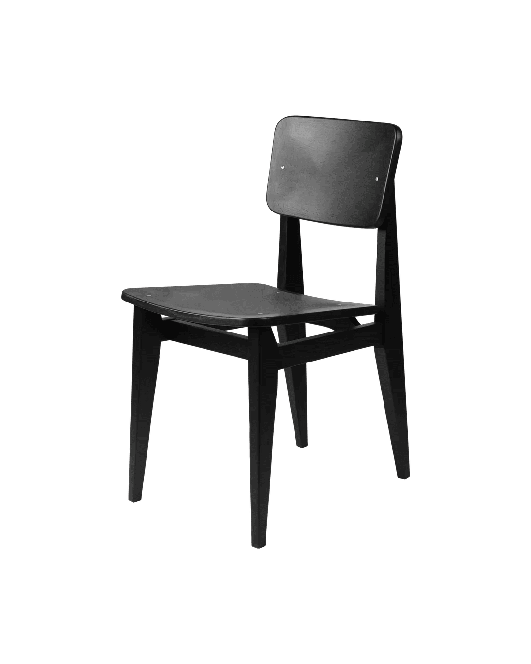 Chaise en placage de chêne noir 16,2x31,1x20,9cm C-Chair - Gubi - The Cool Republic