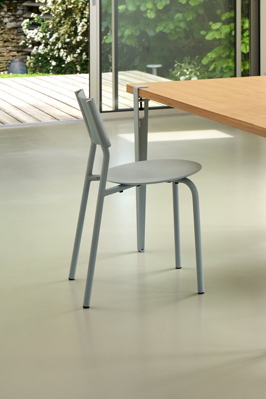 Chaise en plastique recyclé bleu pâle SSDr - TIPTOE - The Cool Republic