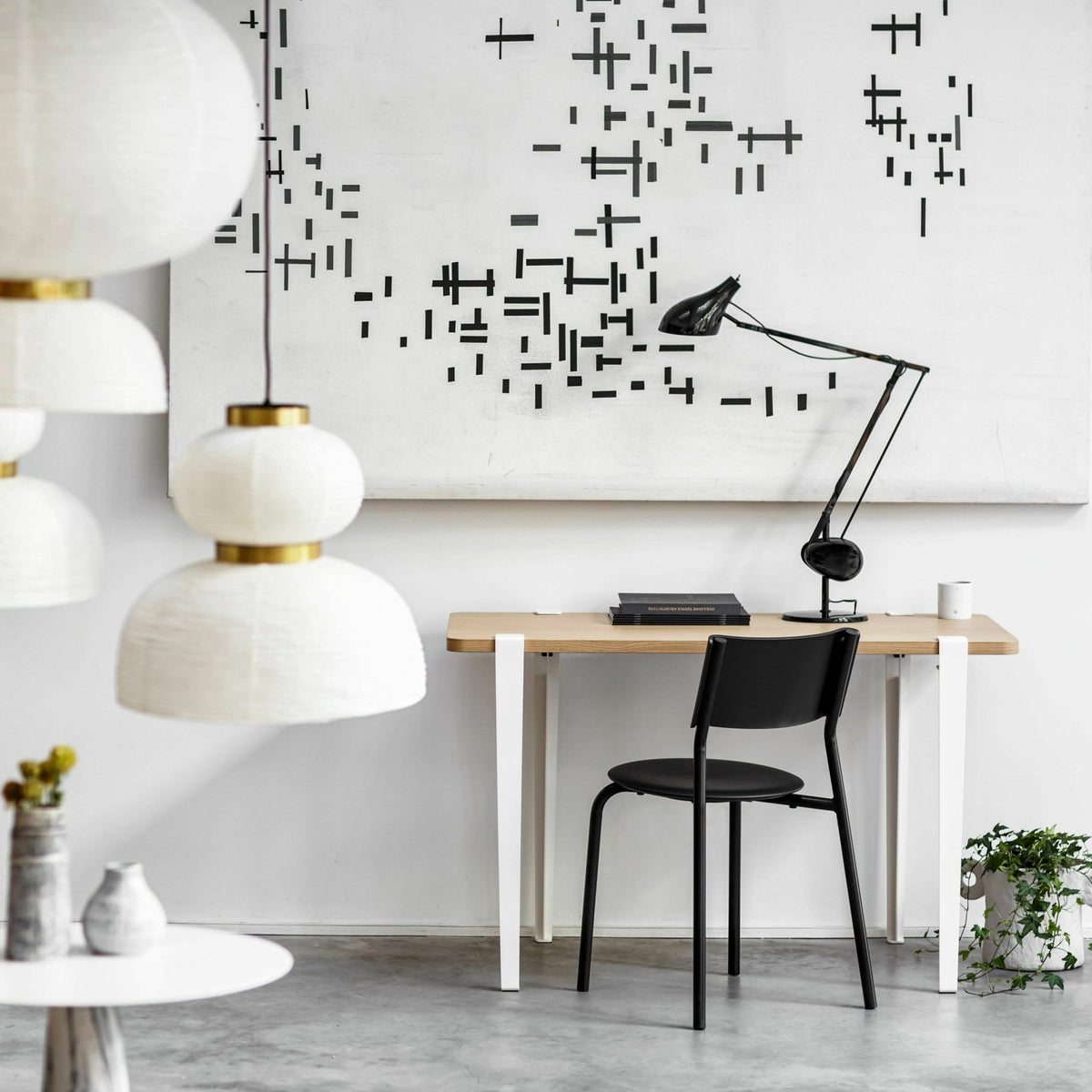 Chaise en plastique recyclé noire SSDr - TIPTOE - The Cool Republic
