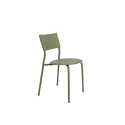Chaise en plastique recyclé vert kaki SSDr - TIPTOE - The Cool Republic