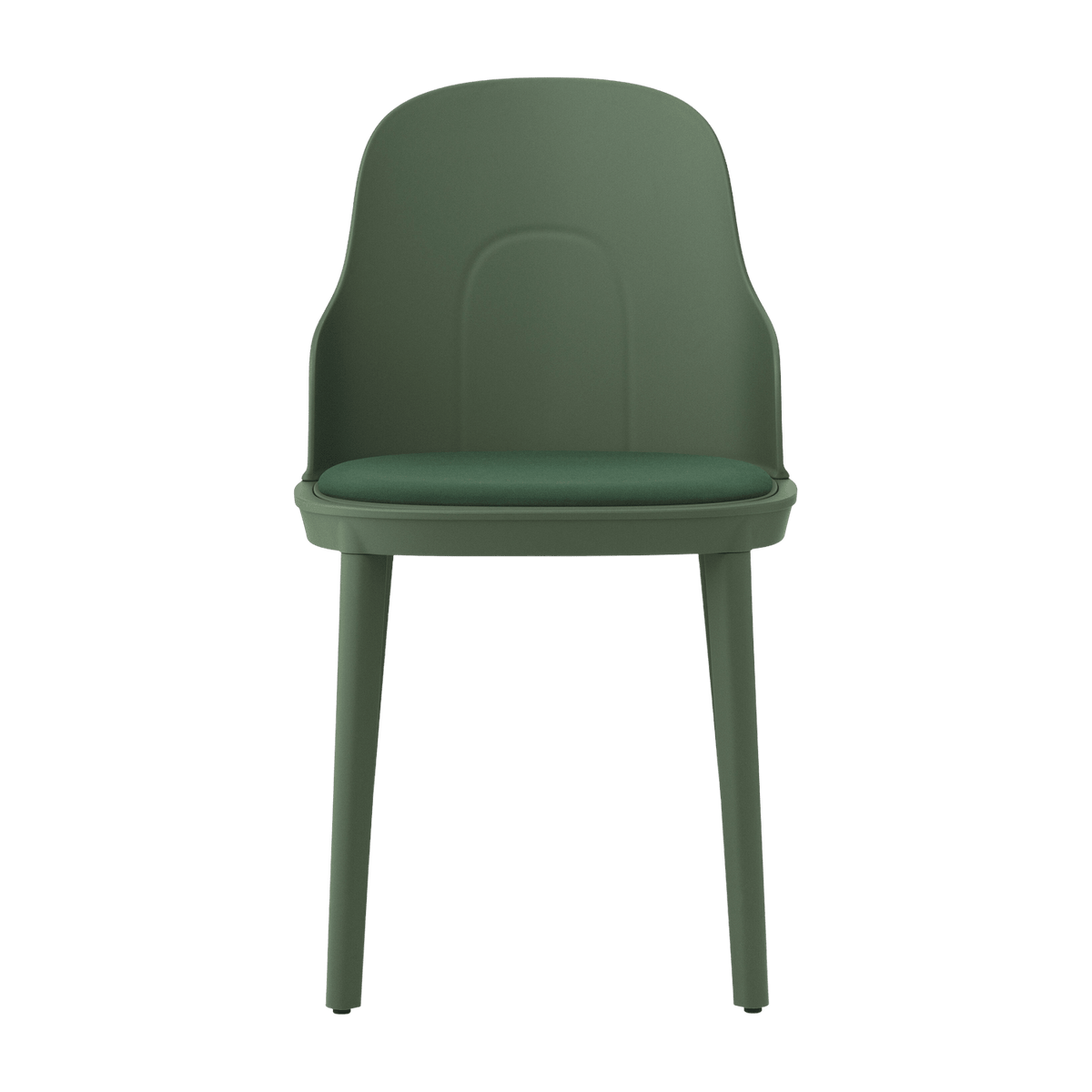 Chaise en polypropylène à l'assise en tissu canvas vert parc Allez Park vert - Normann Copenhagen - The Cool Republic