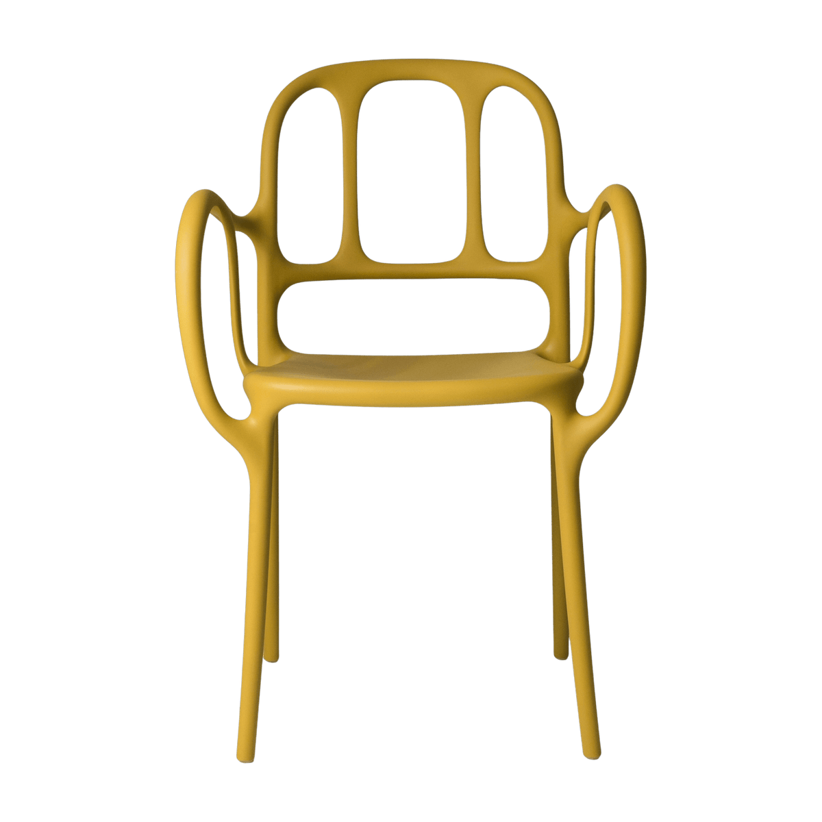Chaise en polypropylene jaune Mila - Magis - The Cool Republic