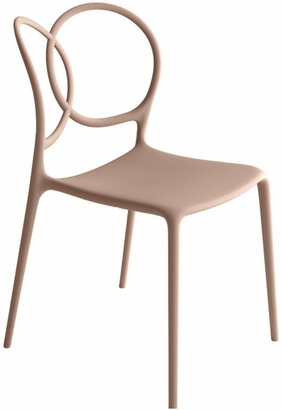 Chaise en polypropylène rose Sissi - Driade - The Cool Republic