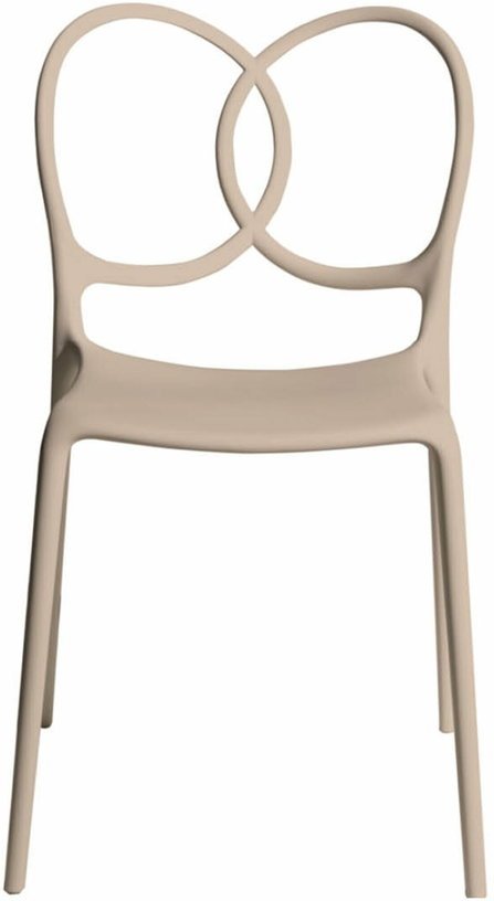 Chaise en polypropylène rose Sissi - Driade - The Cool Republic