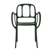 Chaise en polypropylene vert foncé Mila - Magis - The Cool Republic