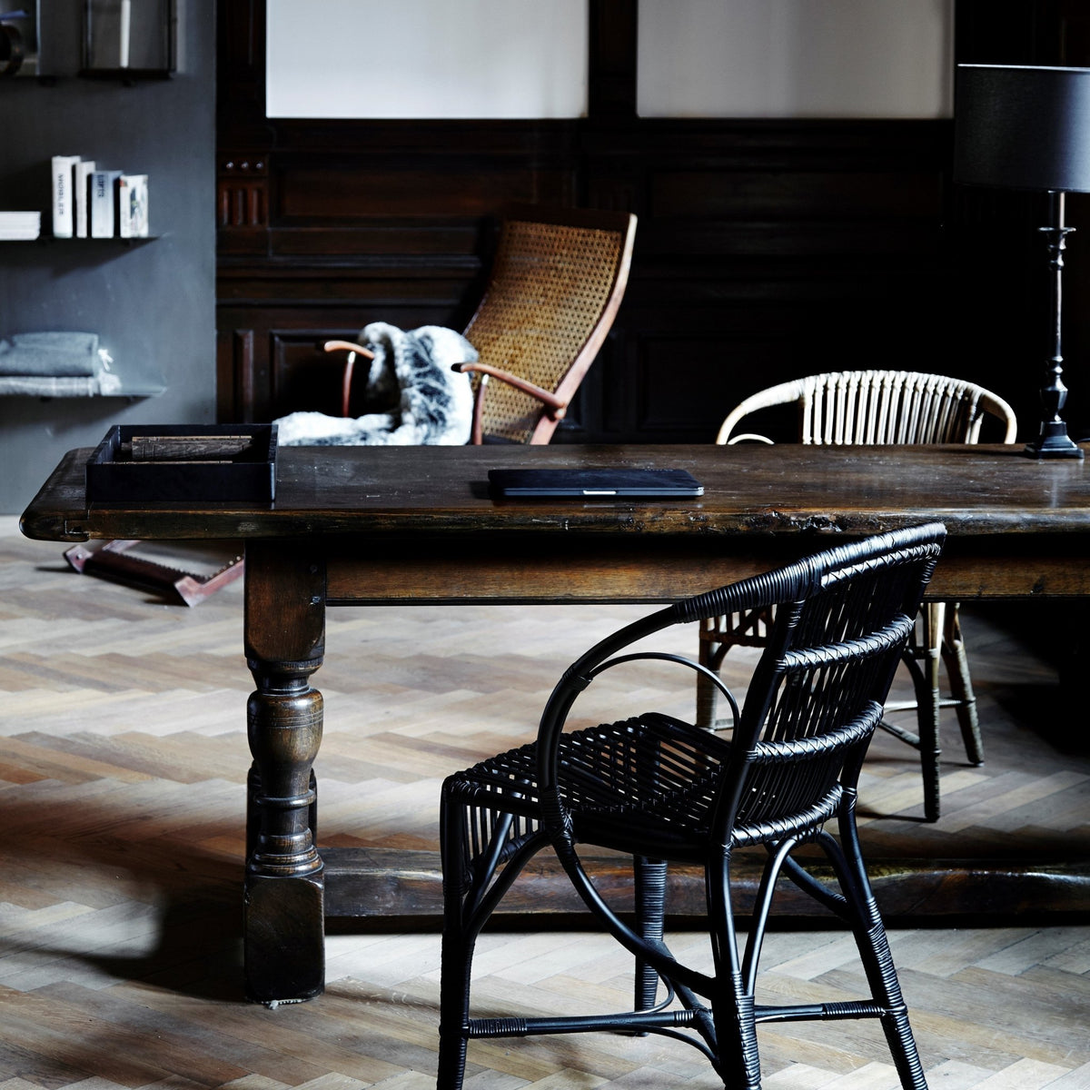 Chaise en rotin clair Wengler - Sika Design - The Cool Republic