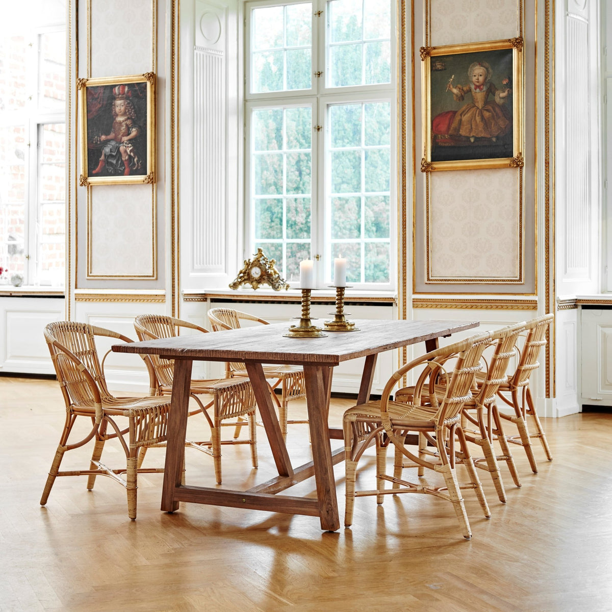 Chaise en rotin clair Wengler - Sika Design - The Cool Republic