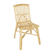 Chaise en rotin naturel 85 x 50 x 60 Magalie - KOK - The Cool Republic