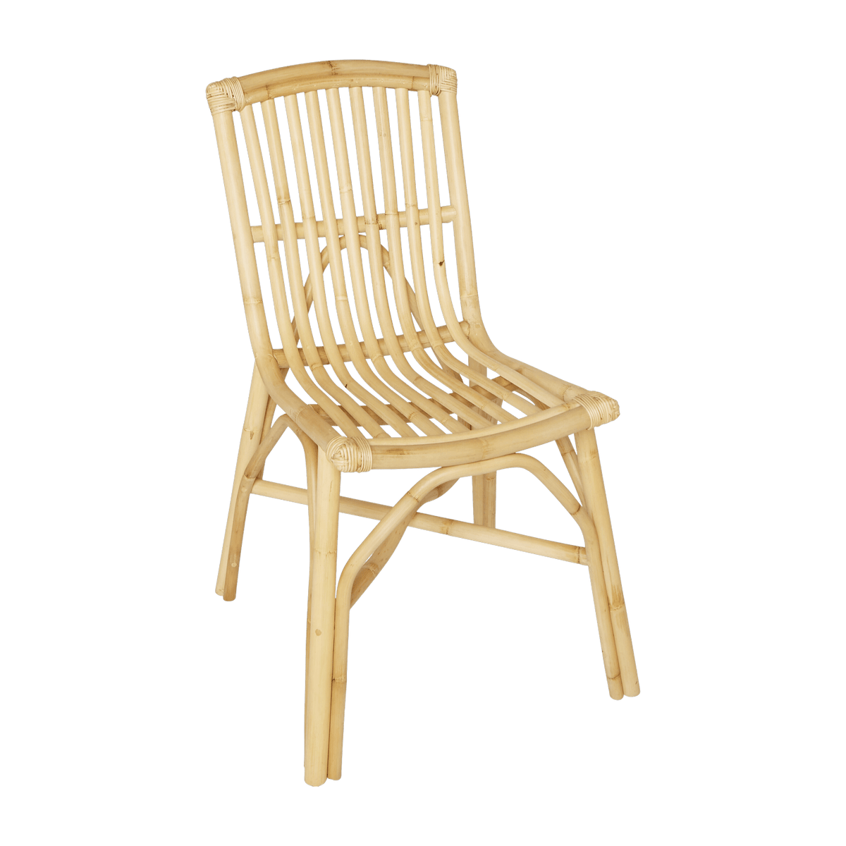 Chaise en rotin naturel 85 x 50 x 60 Magalie - KOK - The Cool Republic