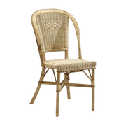 Chaise en rotin naturel Albertine - KOK - The Cool Republic
