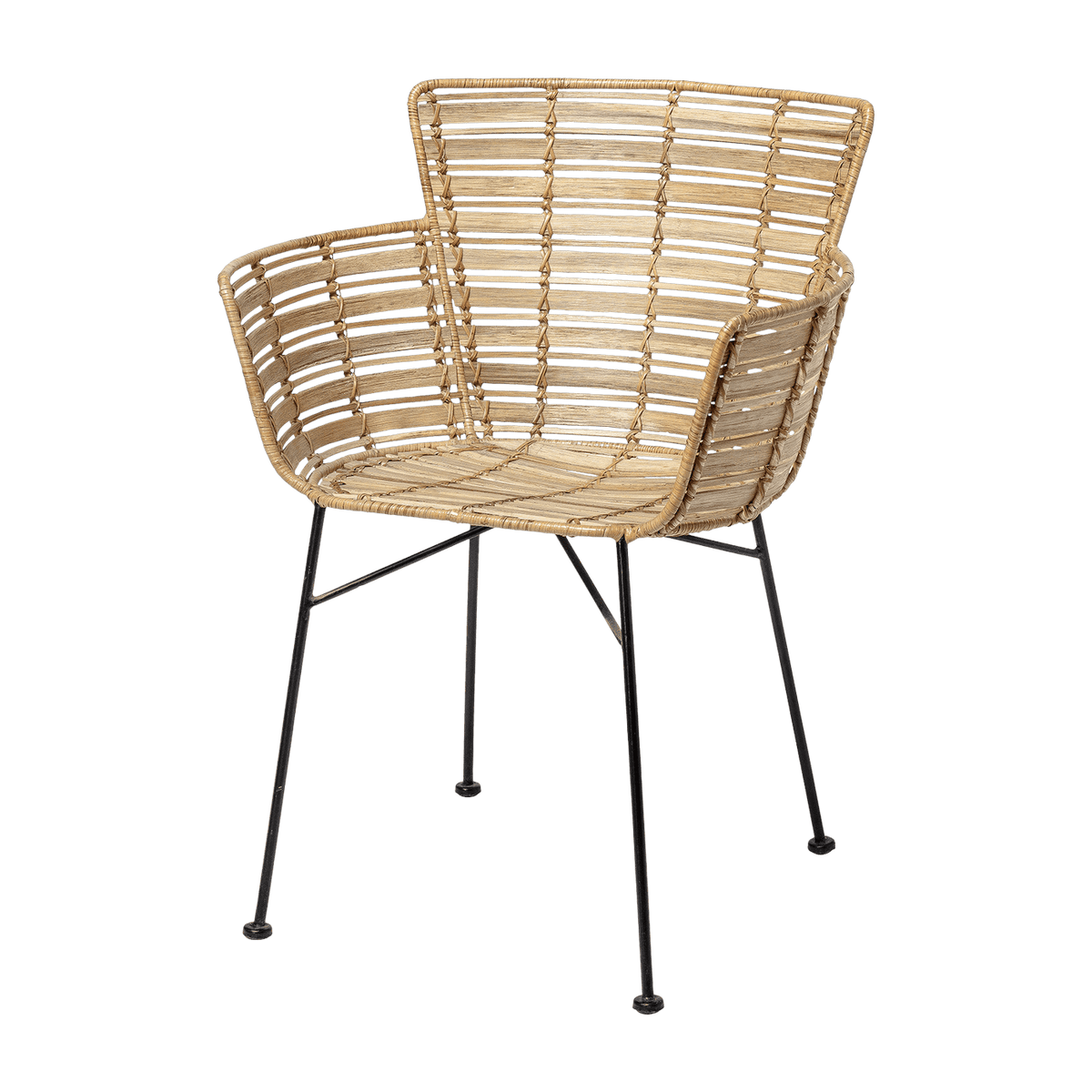 Chaise en rotin naturel Coast - Bloomingville - The Cool Republic