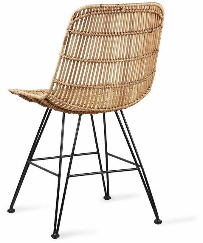 Chaise en rotin naturel Tube - HKliving - The Cool Republic
