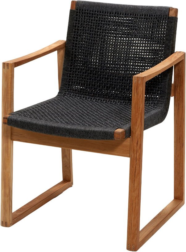 Chaise en teck Endless - Cane - Line - The Cool Republic