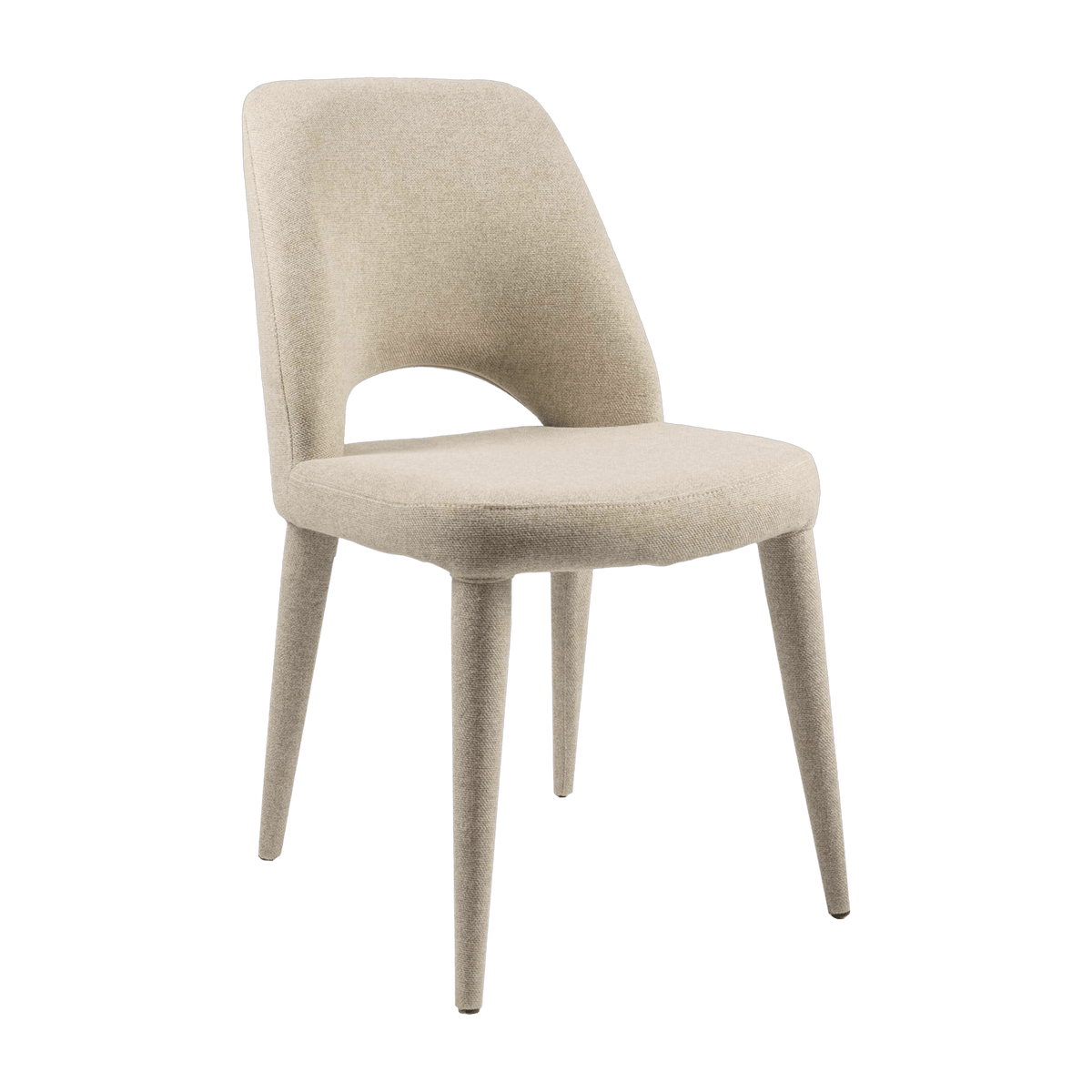 Chaise en tissu beige Holy - Pols Potten - The Cool Republic