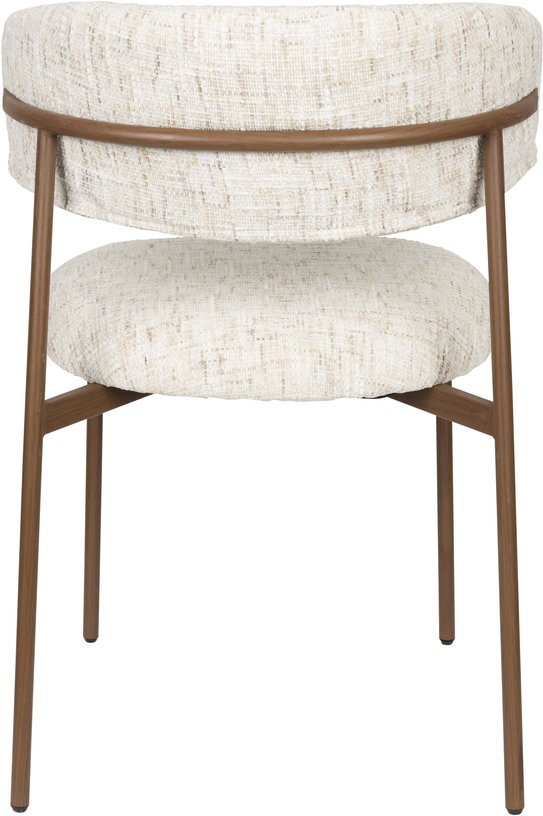 Chaise en tissu blanc Finn - The Cool Republic - The Cool Republic