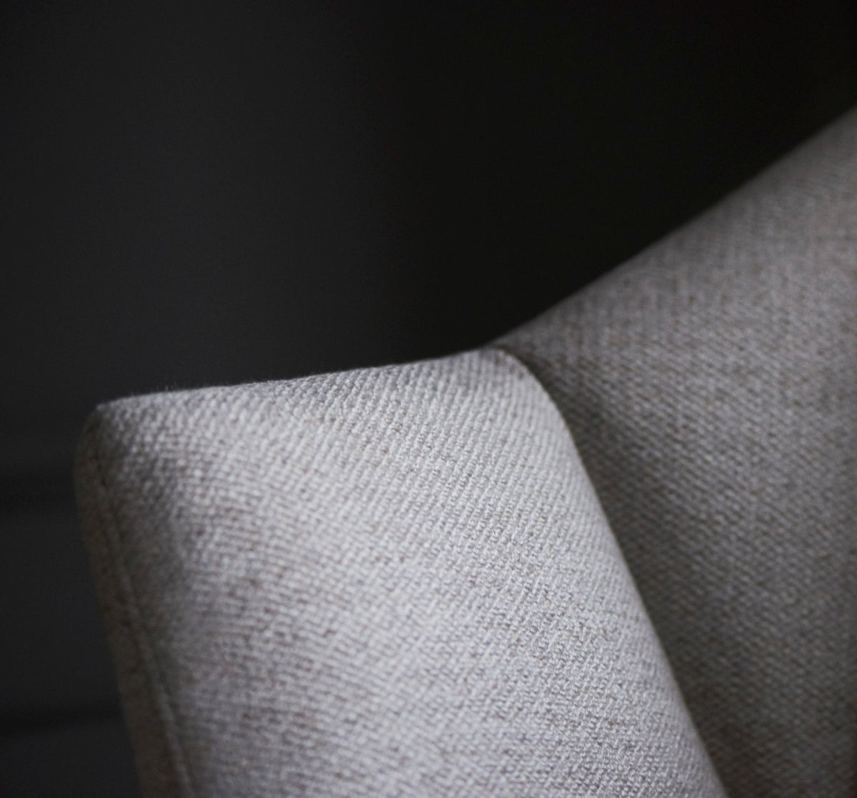 Chaise en tissu bleu Kimono - Bolia - The Cool Republic