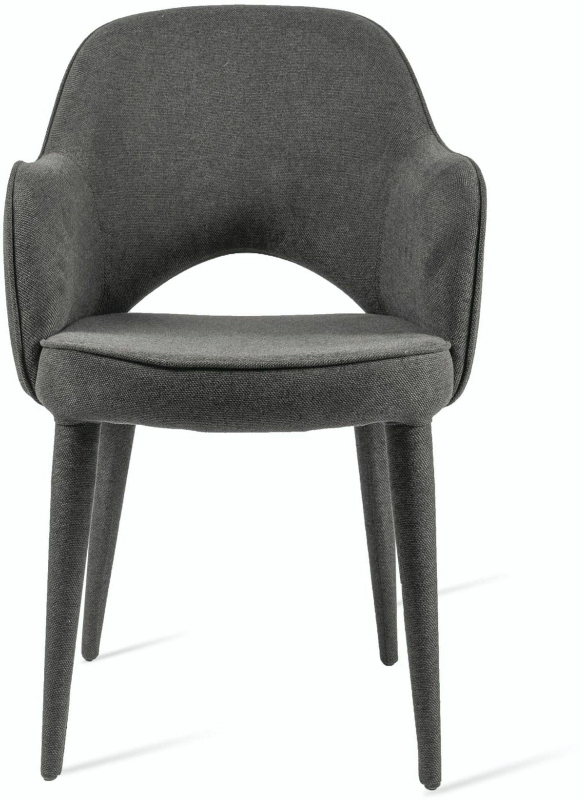 Chaise en tissu gris Cosy - Pols Potten - The Cool Republic