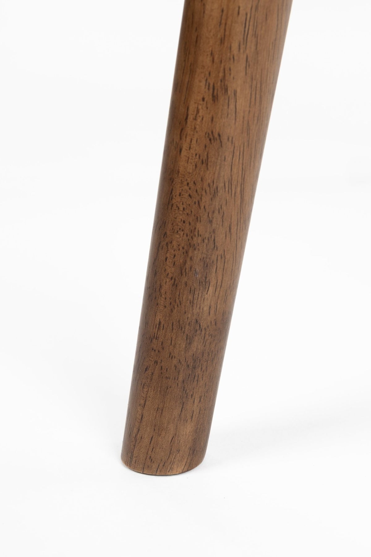 Chaise en tissu vert et bois d'hévéa Velore - Dutchbone - The Cool Republic