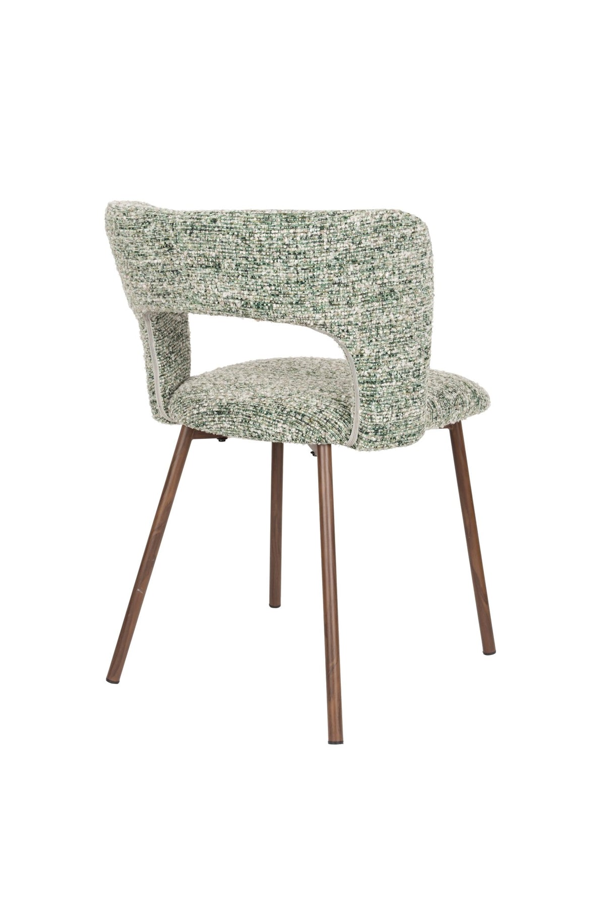 Chaise en tissu vert et métal Arven - The Cool Republic - The Cool Republic