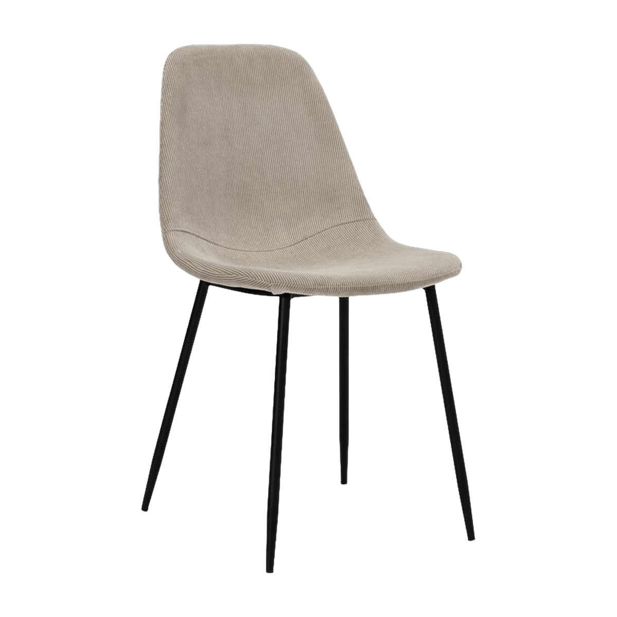 Chaise en velours côtelé sable Found - House Doctor - The Cool Republic