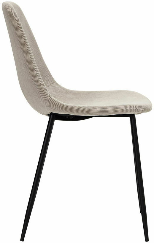 Chaise en velours côtelé sable Found - House Doctor - The Cool Republic